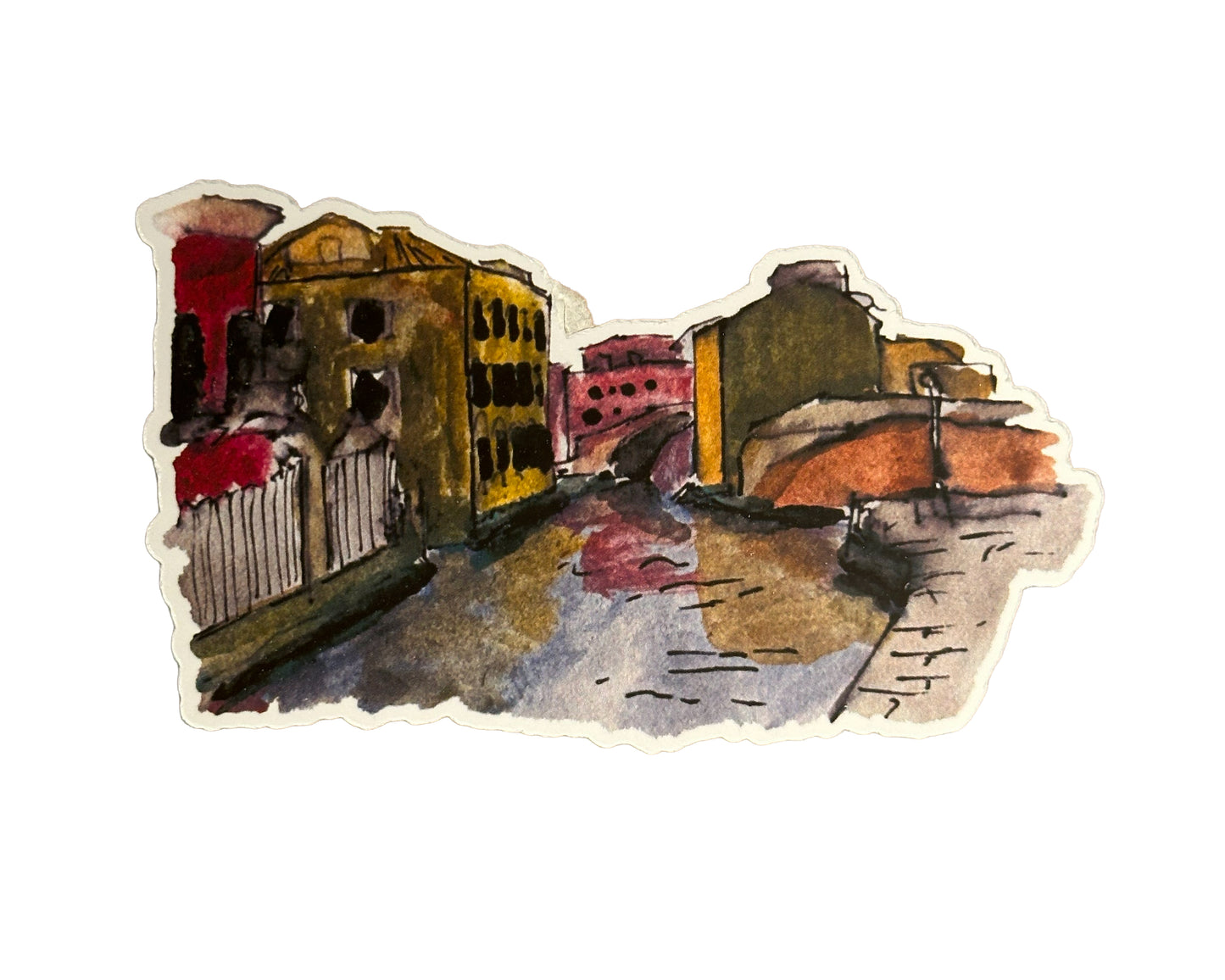 Rio di Santa Margherita, Venice (2026) Vinyl Sticker